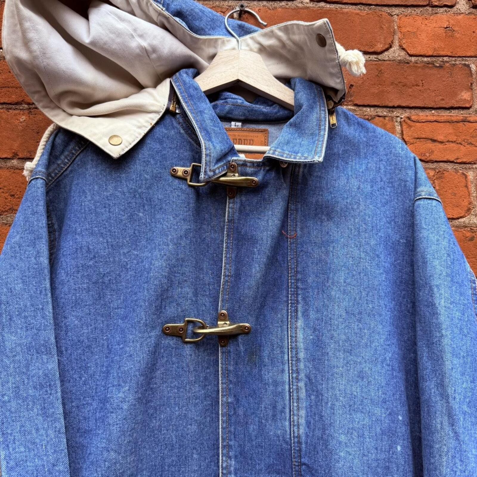 Other Vintage b free authentic rugged wear heavy fireman’s jacket Size US L / EU 52-54 / 3 - 2 Thumbnail