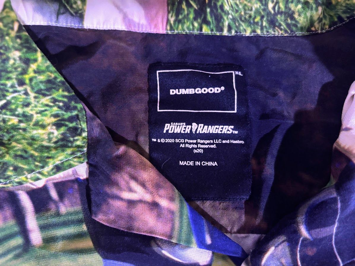 Other Dumbgood Power Rangers Camp Shirt Size XL - Mighty Morphin Size US XL / EU 56 / 4 - 2 Thumbnail