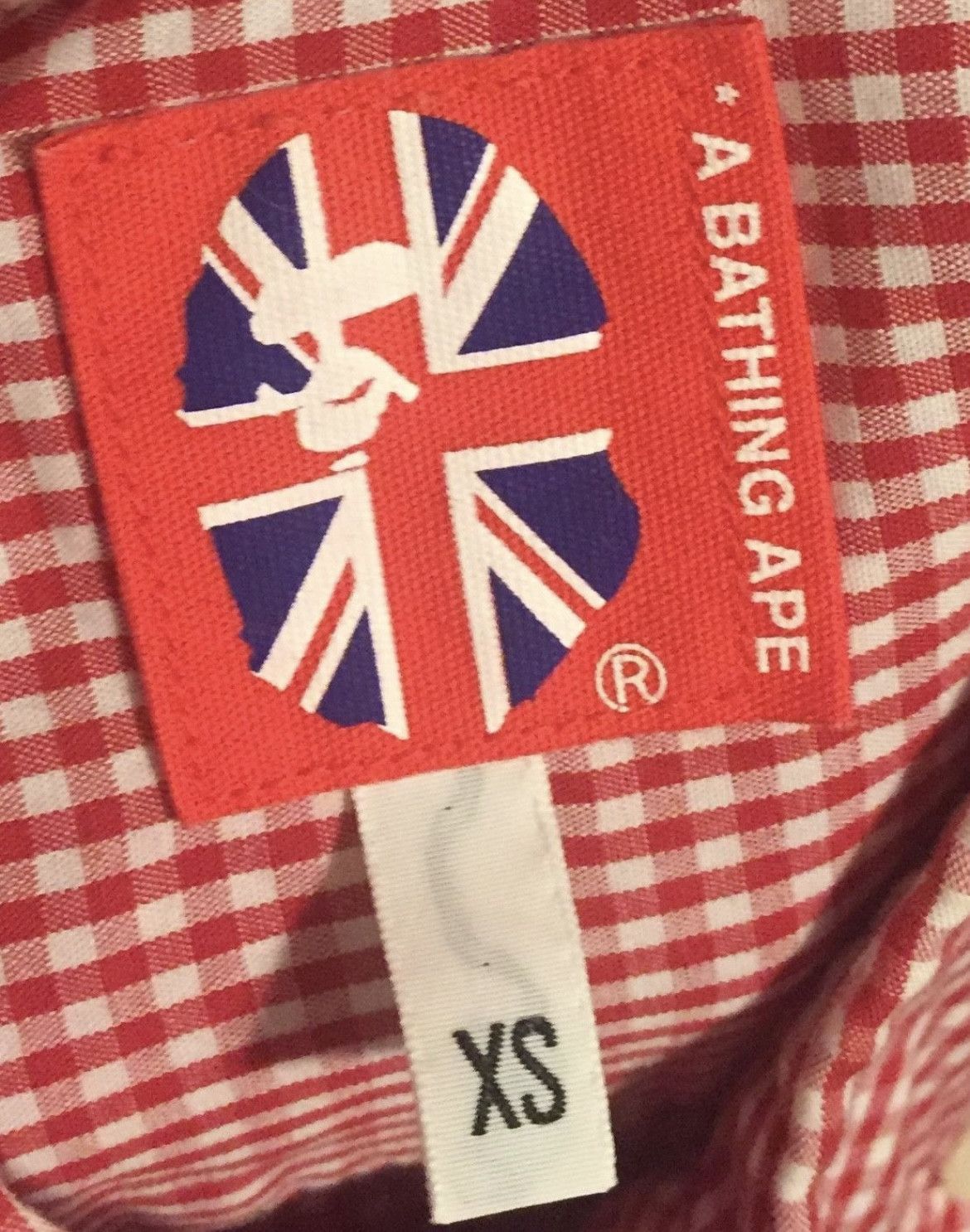 Bape Bape logo button up shirt Size US XS / EU 42 / 0 - 3 Thumbnail