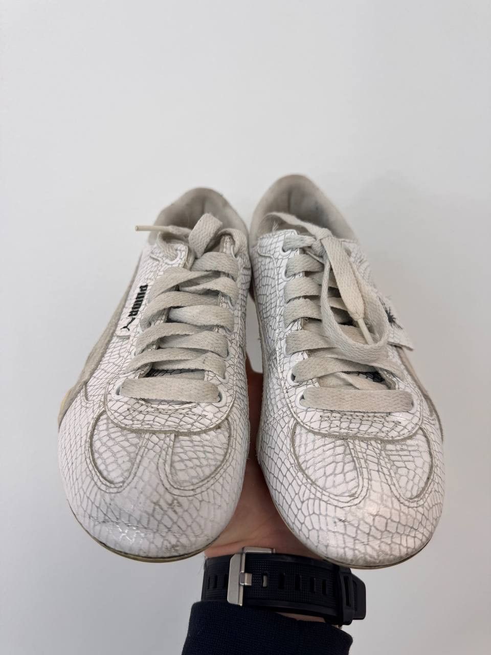 Puma Puma x Mihara Yasuhiro 2003 White Racing Size EU 38 ( US 6) Size US 6 / IT 36 - 2 Thumbnail