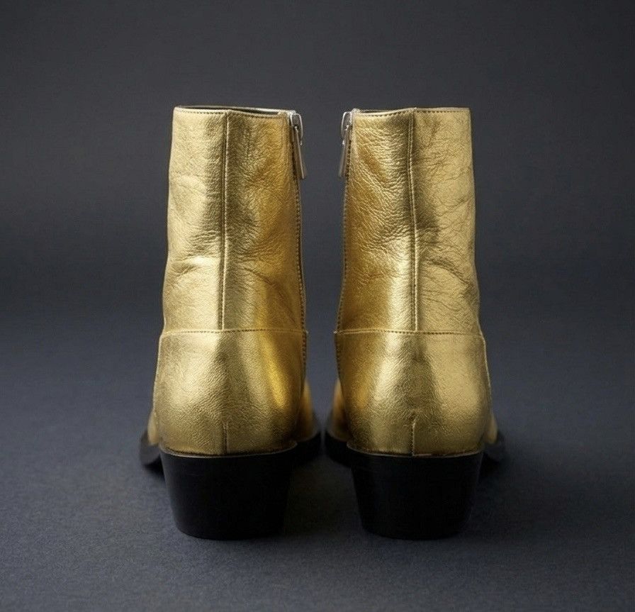 Proenza Schouler Bronco Ankle Boots/Lamb Cowboy Bootie - Size 37/US 7 Size US 7 / IT 37 - 4 Thumbnail
