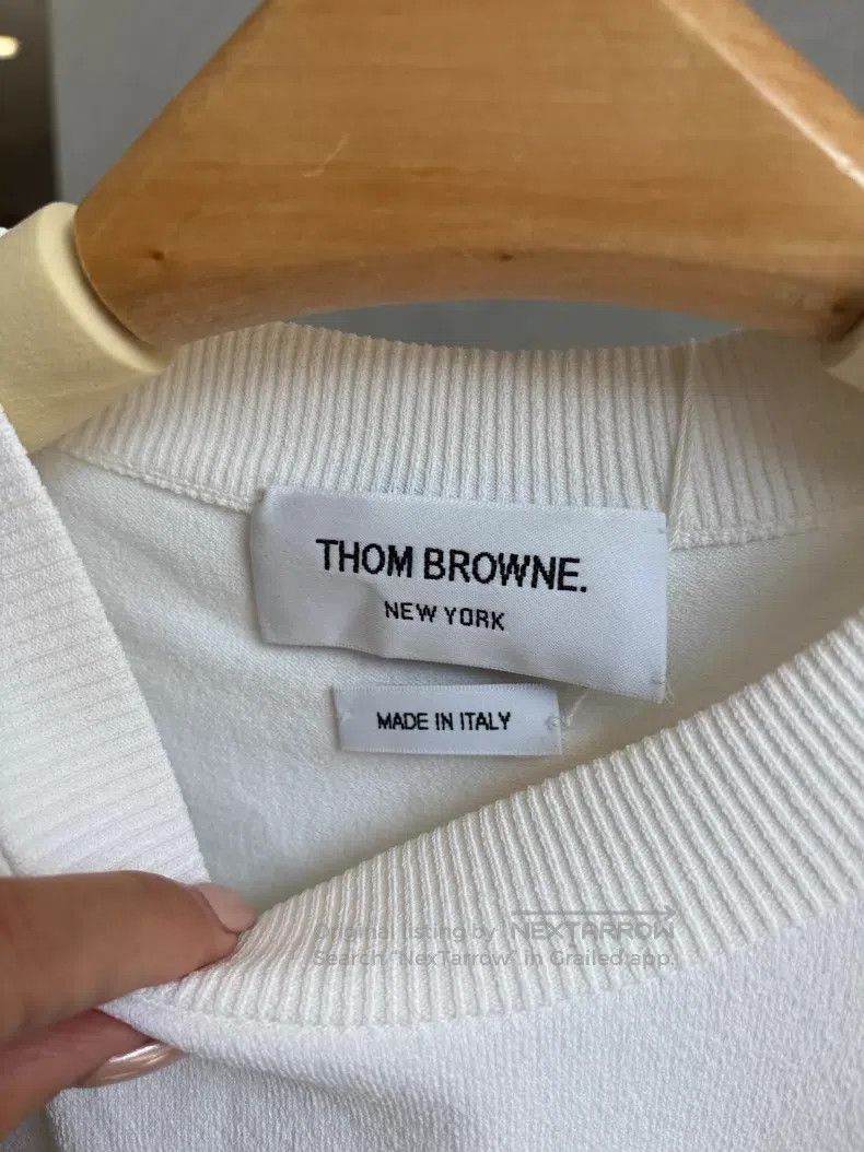 Thom Browne Thom Browne White Short Sleeve Size XS / US 0-2 / IT 36-38 - 2 Thumbnail