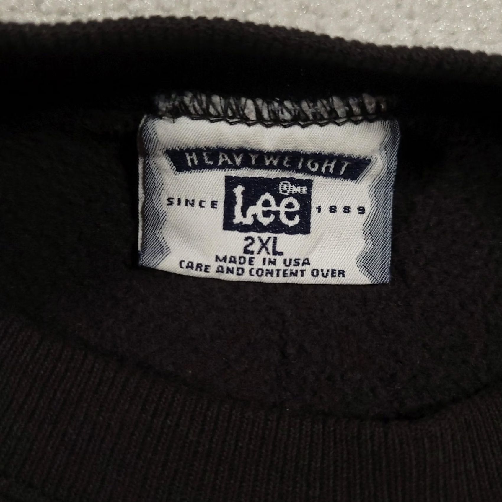 Lee VINTAGE Lee Sweatshirt Mens 2XL Black Sundance Saloon Aston PA Graphic 90s USA Graphic Print Pullover Heavyweight Mens Size US XXL / EU 58 / 5 - 7 Thumbnail