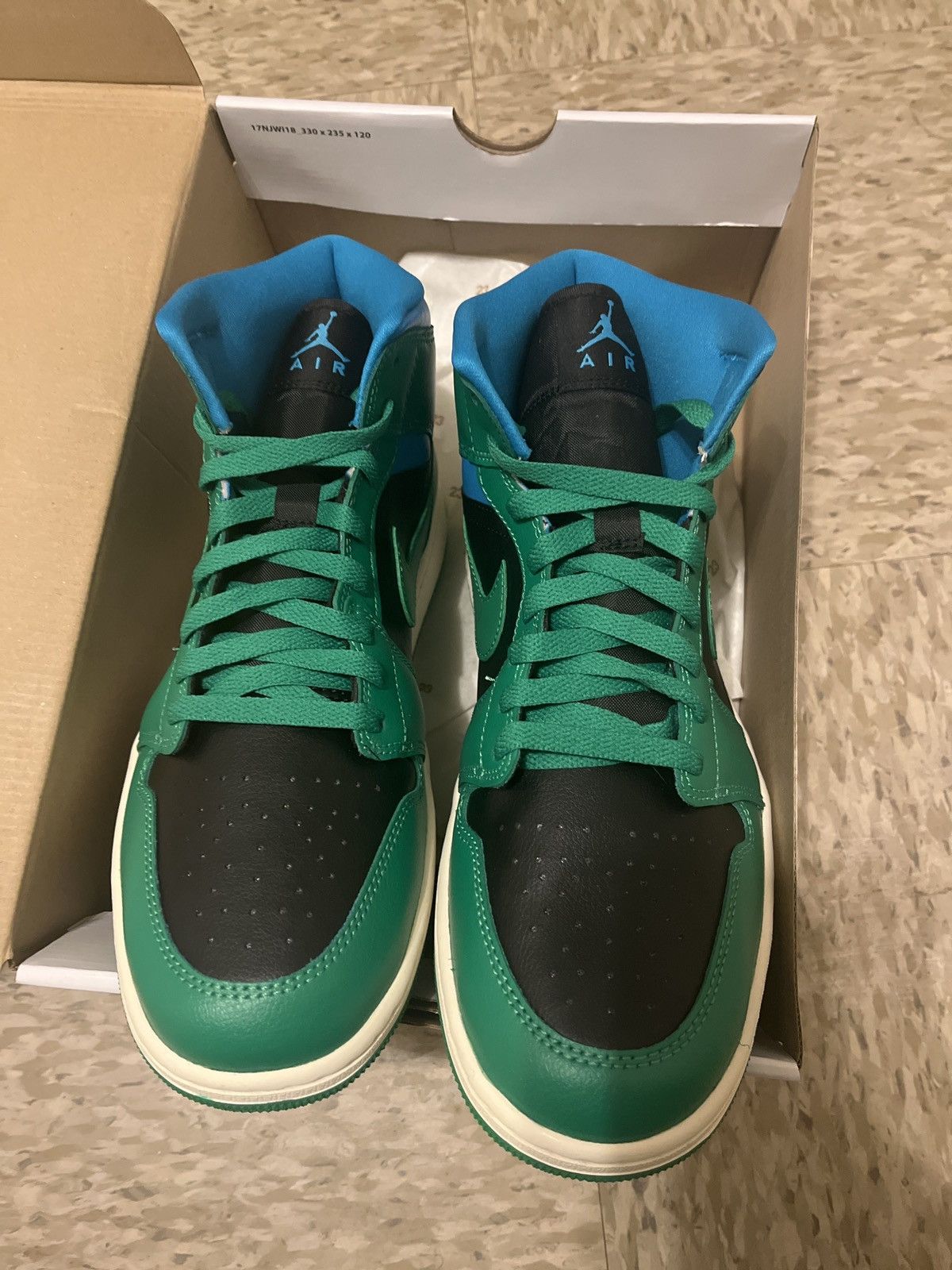 Nike lucky green jordan 1 Size US 11 / IT 41 - 5 Thumbnail