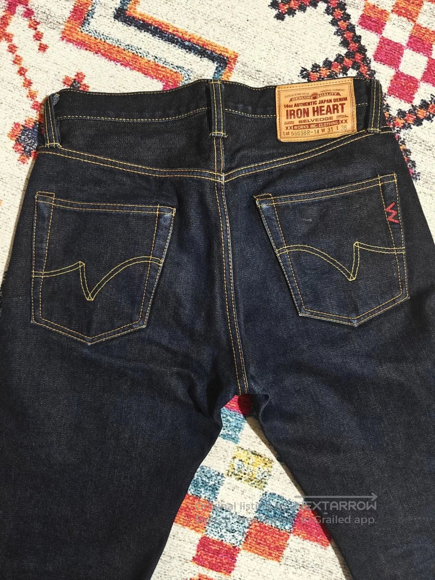 Iron Heart Iron Heart 666SBR. Size US 31 - 6 Thumbnail