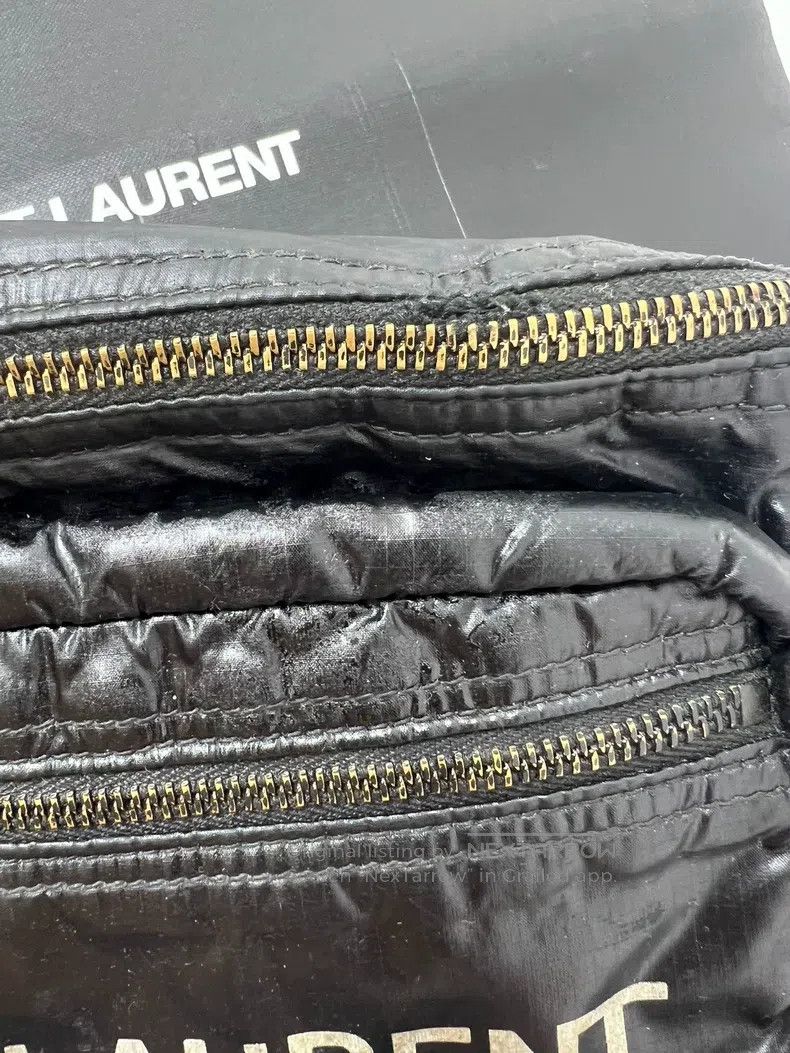 Saint Laurent Paris Saint Laurent Paris Black Glossy Waist Bag Size ONE SIZE - 6 Thumbnail
