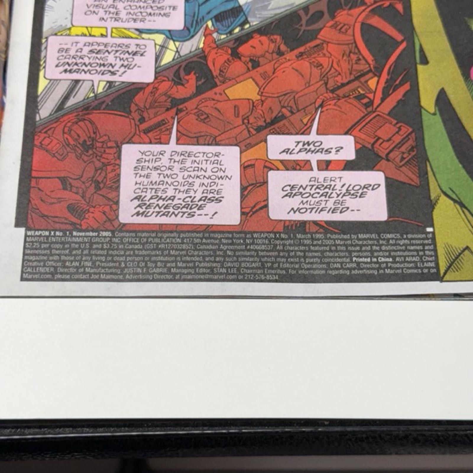 Marvel Comics Weapon X #1 Not for Resale NOV 2005 Age of Apocalypse NM Size ONE SIZE - 8 Thumbnail