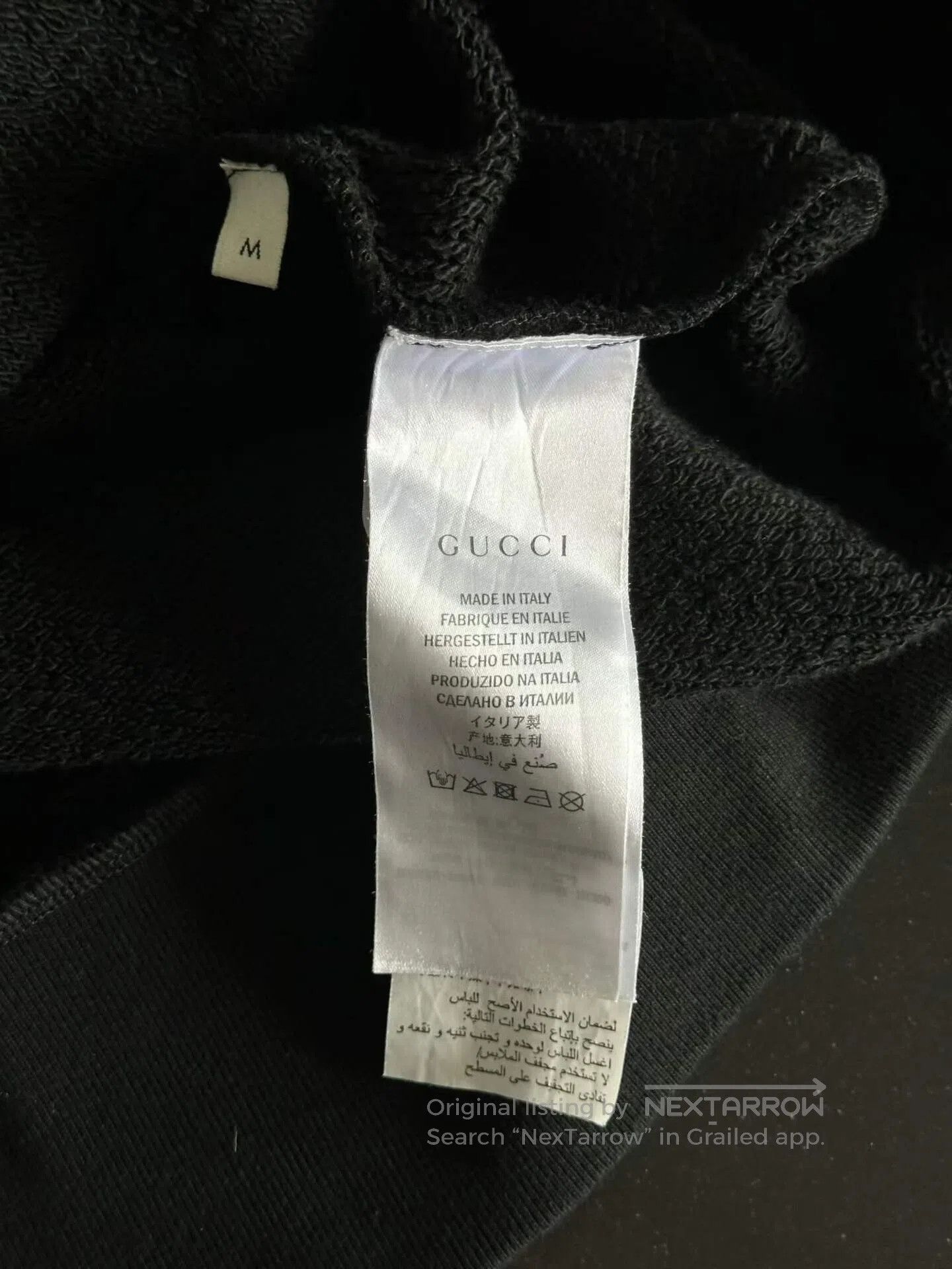 Gucci Guicci Double Ring Hoodie| Size US M / EU 48-50 / 2 - 4 Thumbnail