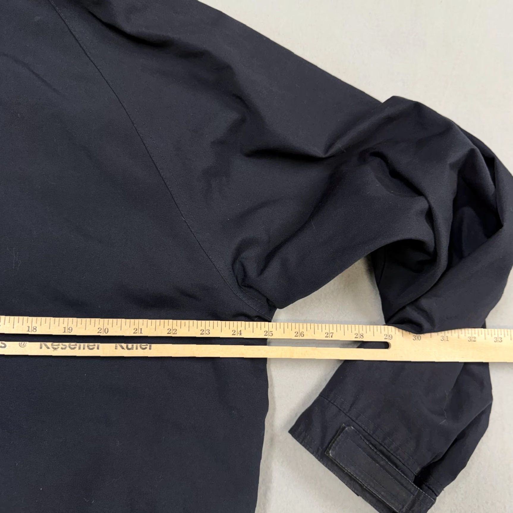 Vintage VINTAGE English Squire Coat Mens Large Black Hooded Parka Buffalo Plaid Lined Pockets Size US L / EU 52-54 / 3 - 6 Thumbnail