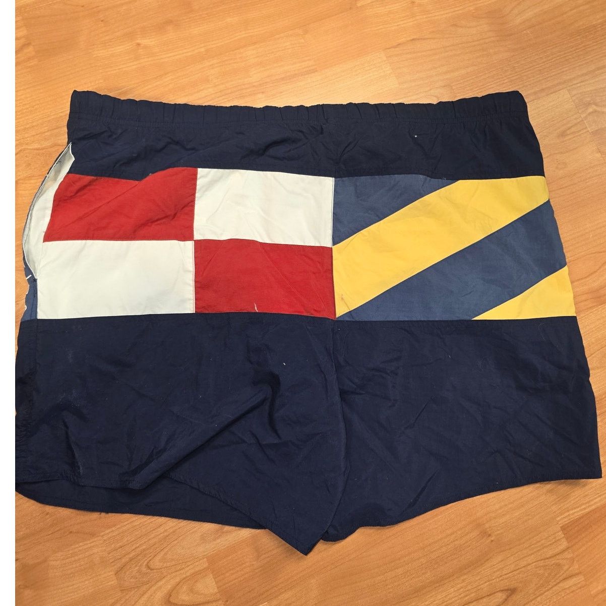 Nautica Nautica Swim Trunks Color Block Multicolor X Large Shorts Size US 41 - 4 Thumbnail