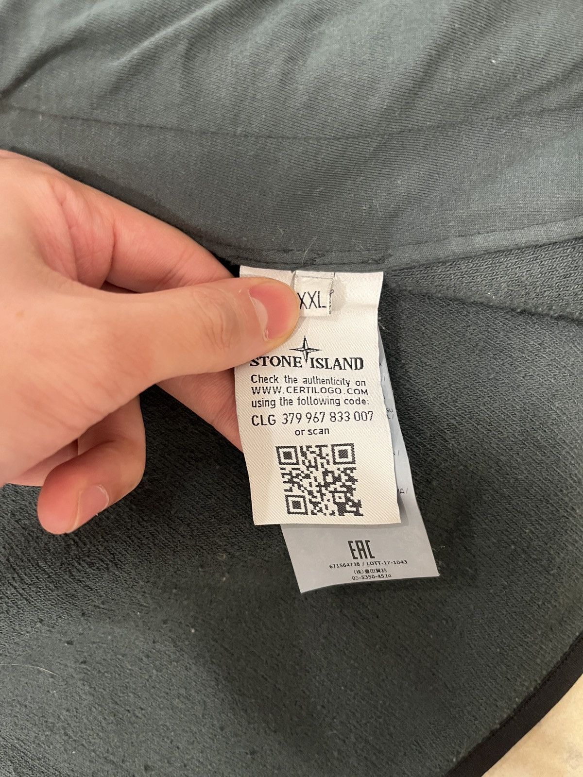 Stone Island Stone Island Felt Vest Size US XXL / EU 58 / 5 - 2 Thumbnail