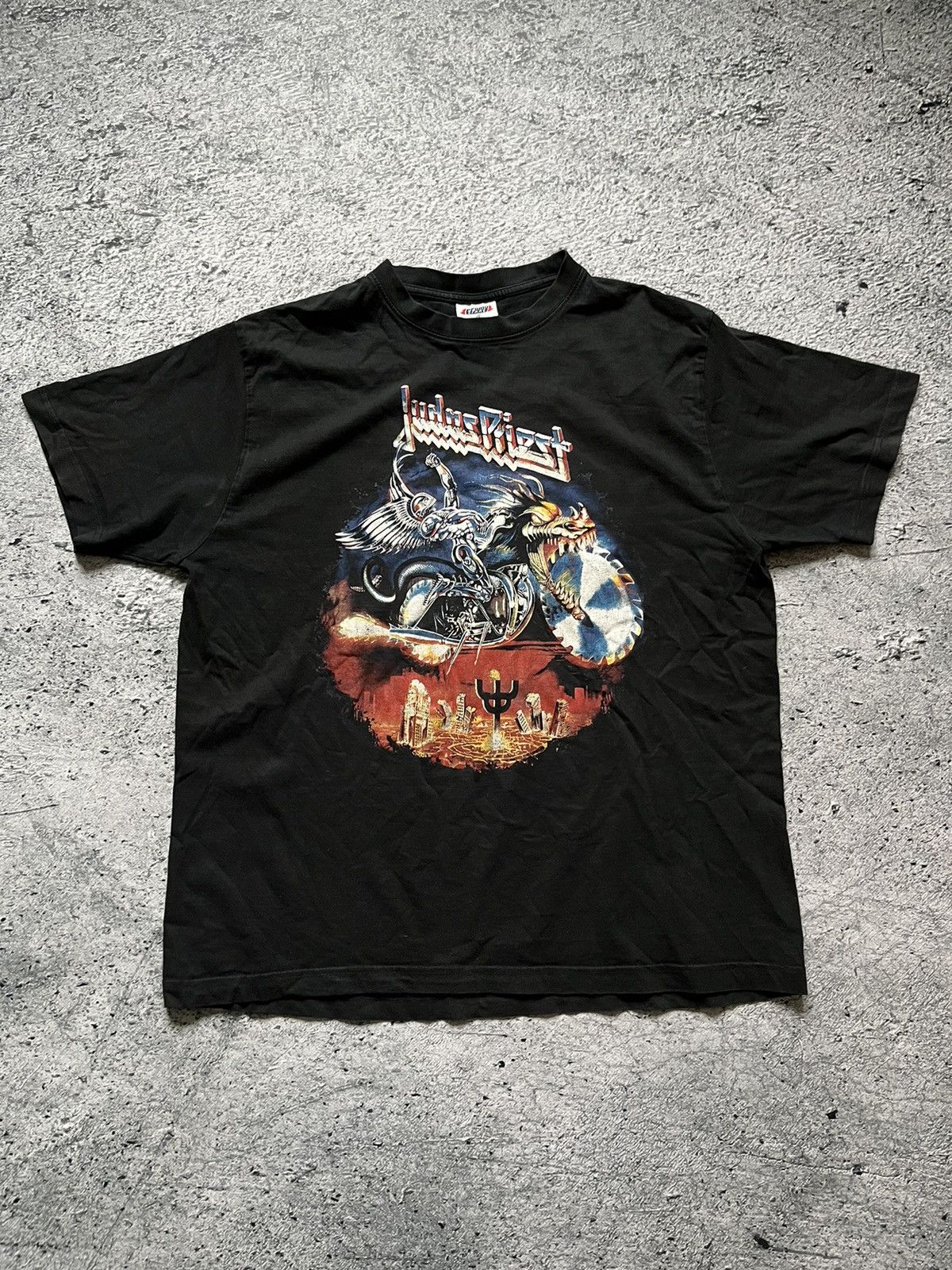 Judas Priest Vintage Judas Priest Painkiller World Tour 1990 Size US XL / EU 56 / 4 - 1 Thumbnail