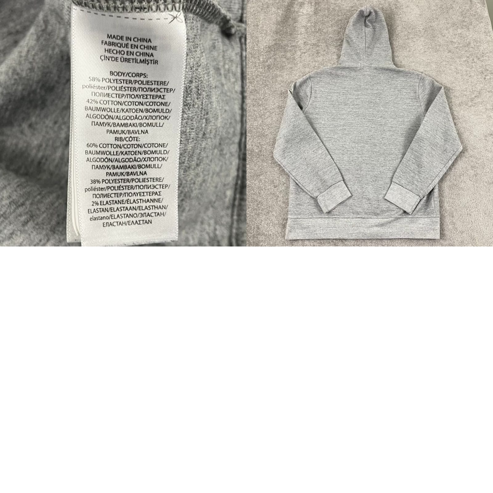 Polo Ralph Lauren Polo Ralph Lauren Jacket Mens XL Gray Fleece Full Zip Hooded Pockets Embroidered Logo Preppy Classic Designer Regular Size US XL / EU 56 / 4 - 8 Thumbnail