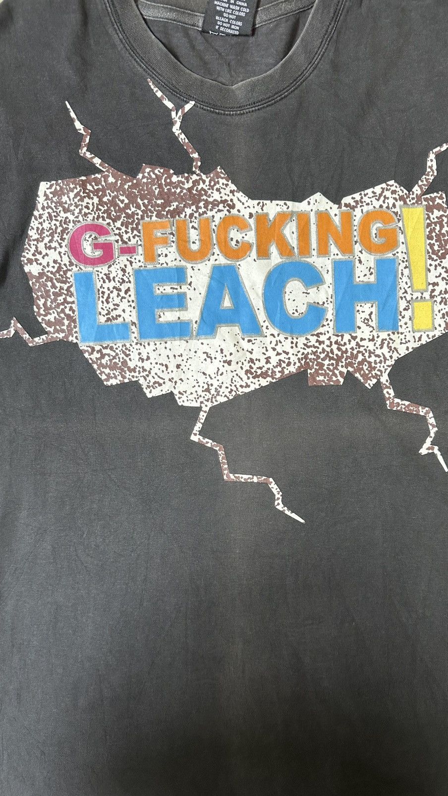 Japanese Brand VINTAGE LEACH G-F* LEACH TEE Size US M / EU 48-50 / 2 - 2 Thumbnail