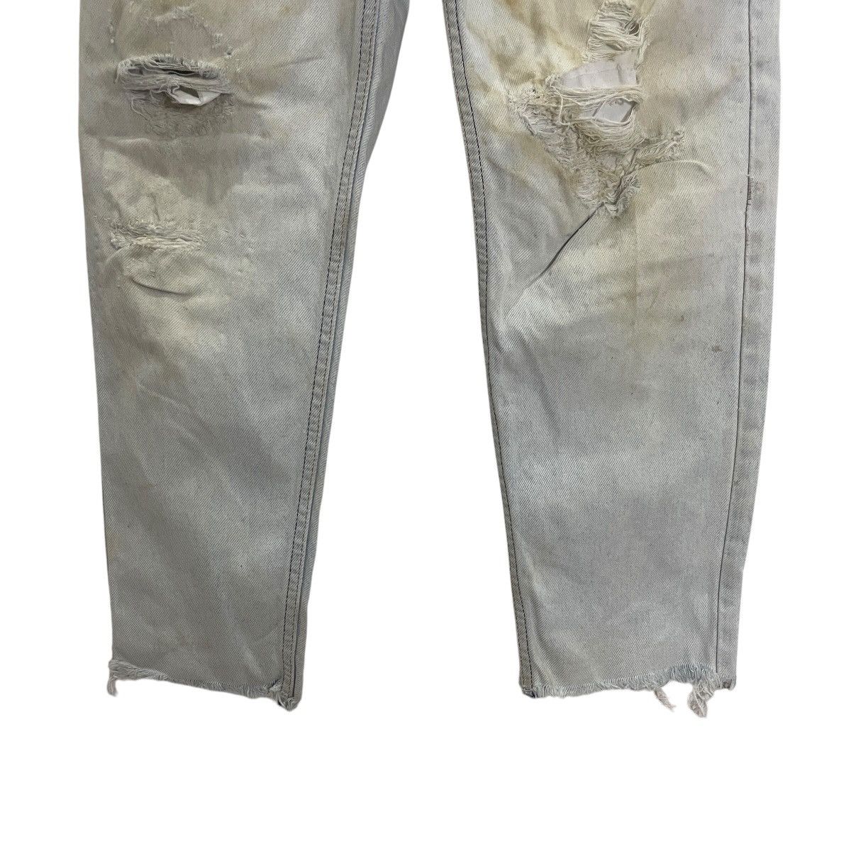 Levi's Vintage Levis 610-0217 Distressed Denim Size US 27 - 2 Thumbnail