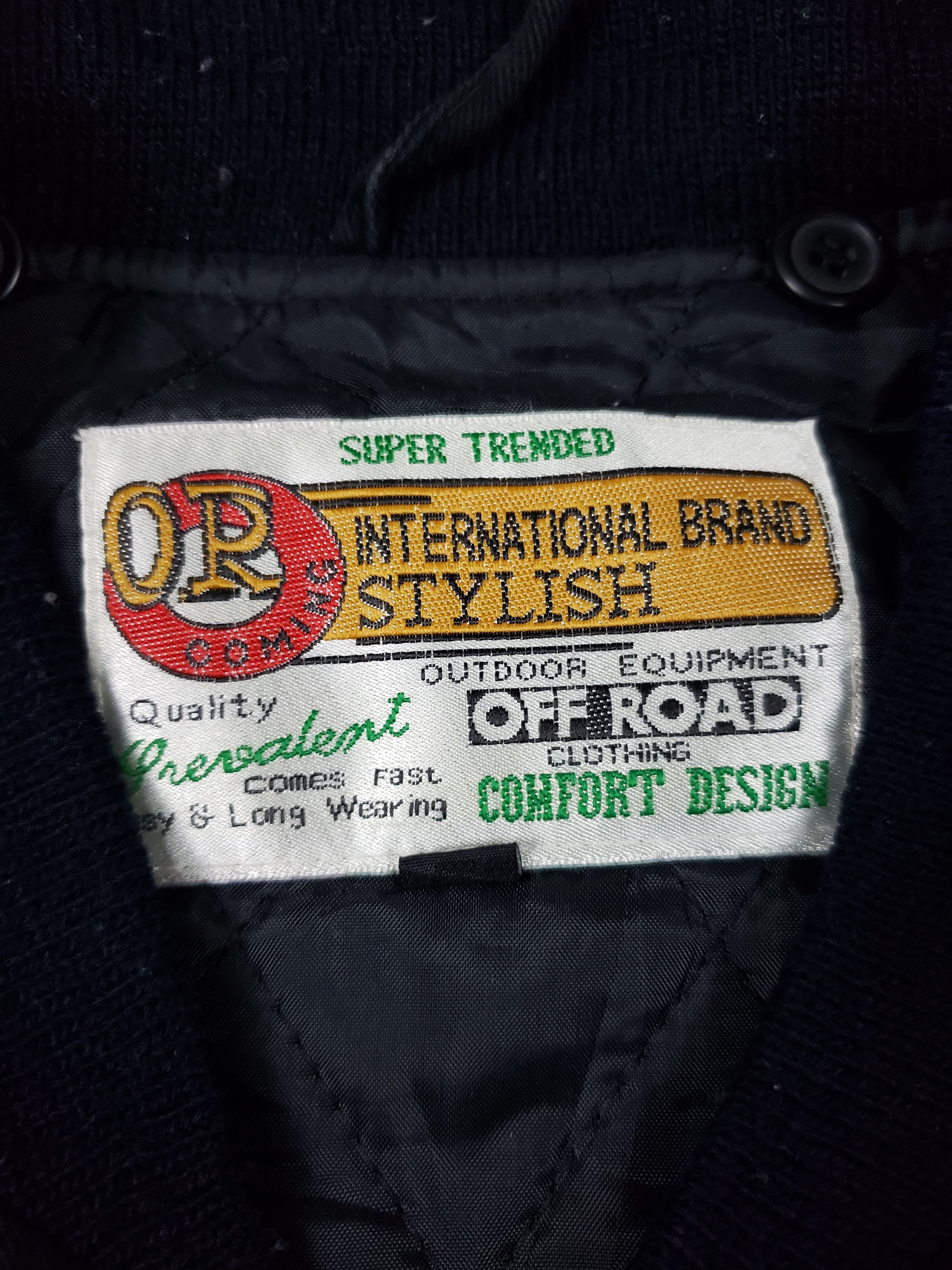 Vintage Vintage Off Road Varsity Jacket Size US L / EU 52-54 / 3 - 9 Thumbnail