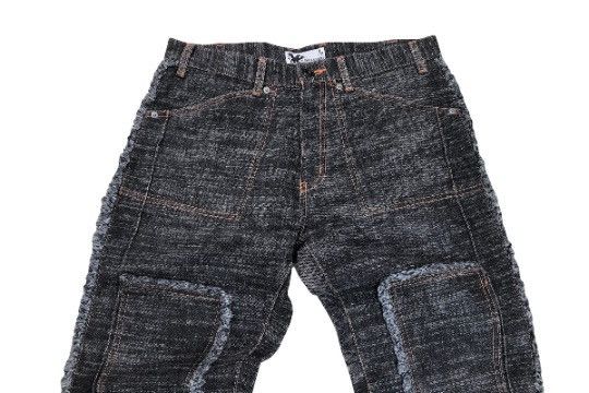 Japanese Brand Satan Arbeit japanese brand raw cut design double knee patch Size US 32 / EU 48 - 2 Thumbnail