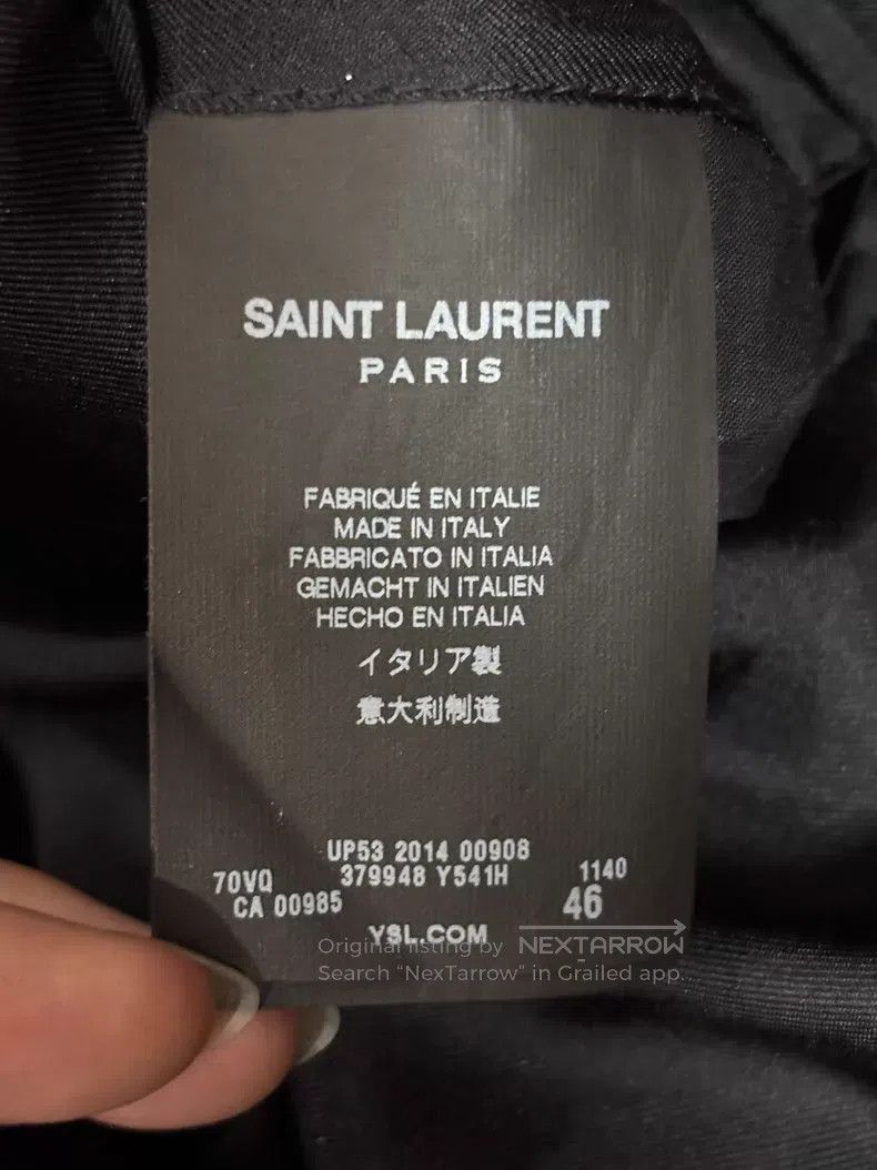 Saint Laurent Paris Saint Laurent Paris jacket Size US S / EU 44-46 / 1 - 4 Thumbnail