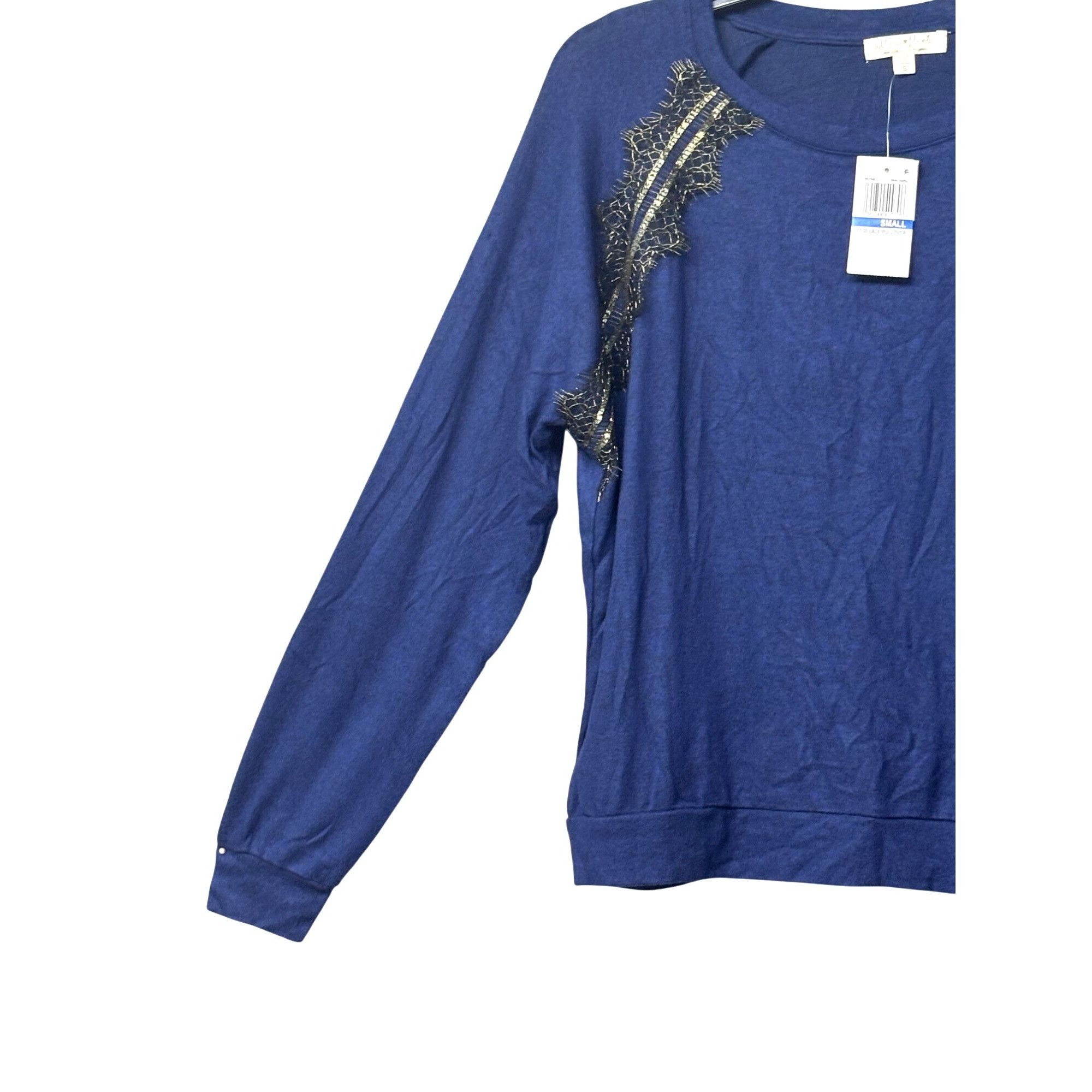 Other Ultra Flirt Junior’s Embellished Reglan Pullover Sweater, Bl Size S / US 4 / IT 40 - 4 Thumbnail