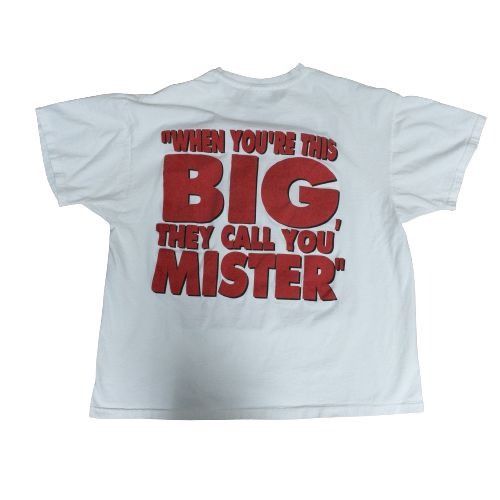 Hanes Vintage Mr. Big Big Wig White T-Shirt - Size 2XL Size US XXL / EU 58 / 5 - 3 Thumbnail