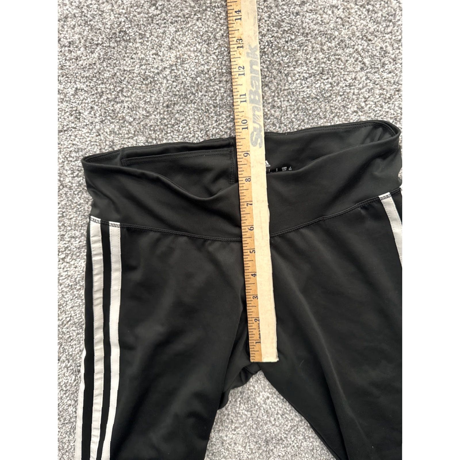 Adidas Adidas Leggings Womens Small 3 Stripe Climalite Athleisure Jogger Streetwear Exercise Y2K Inspired Size 28" / US 6 / IT 42 - 5 Thumbnail