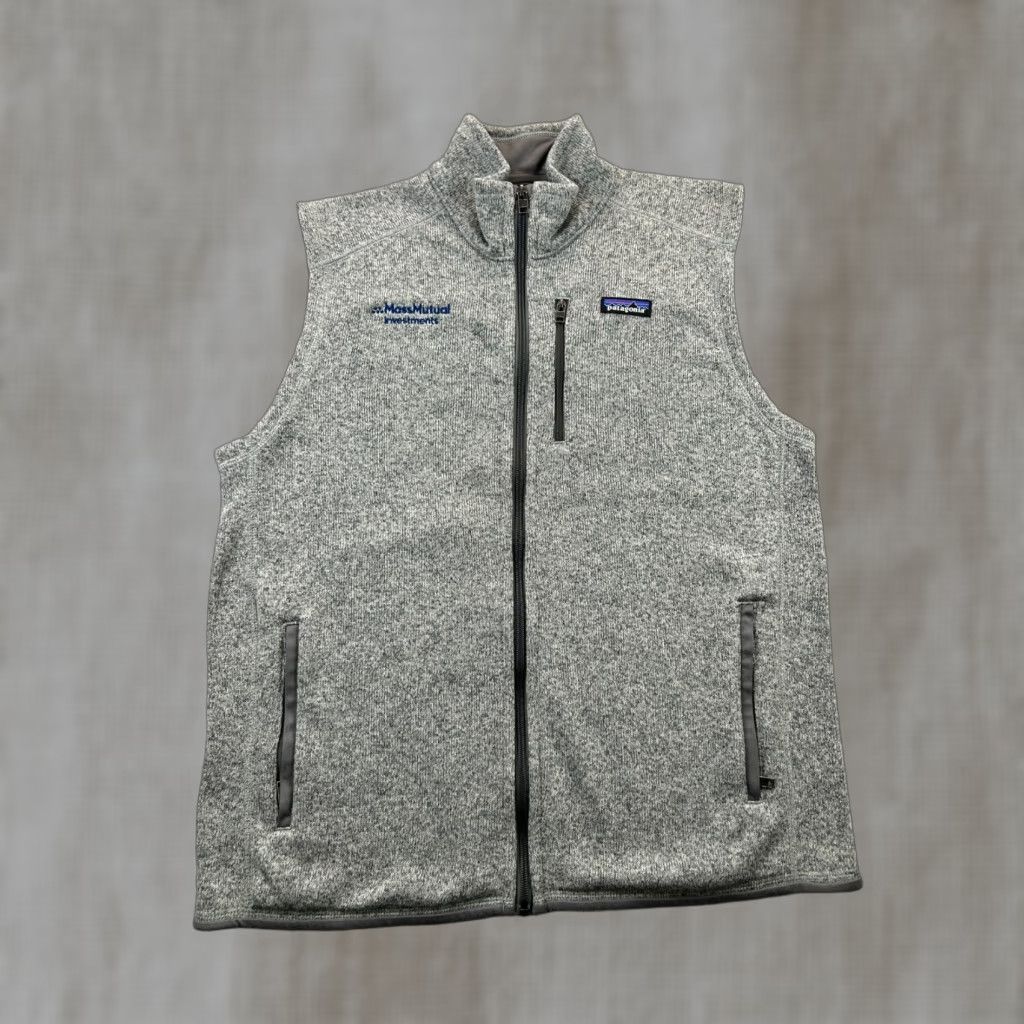 Patagonia Patagonia Better Sweater Vest Gray Fleece Full Zip Mens L Outdoor Hiking Winter Fall Spring Size US L / EU 52-54 / 3 - 1 Thumbnail