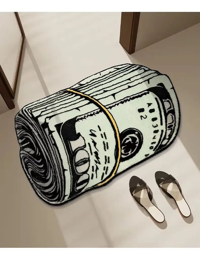 Other ⚡️Special-shaped Carpet Rug dollar pattern y2k Size ONE SIZE - 1 Thumbnail