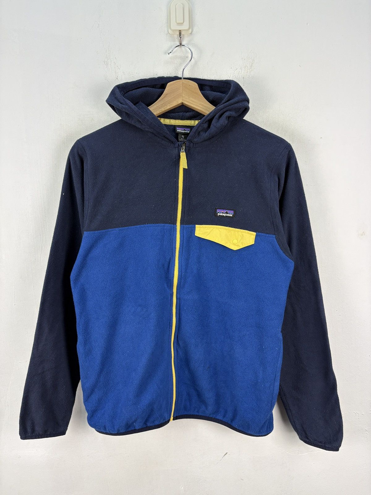 Patagonia × Vintage Patagonia Fleece Sweatshirt Hoodie Size US S / EU 44-46 / 1 - 1 Thumbnail