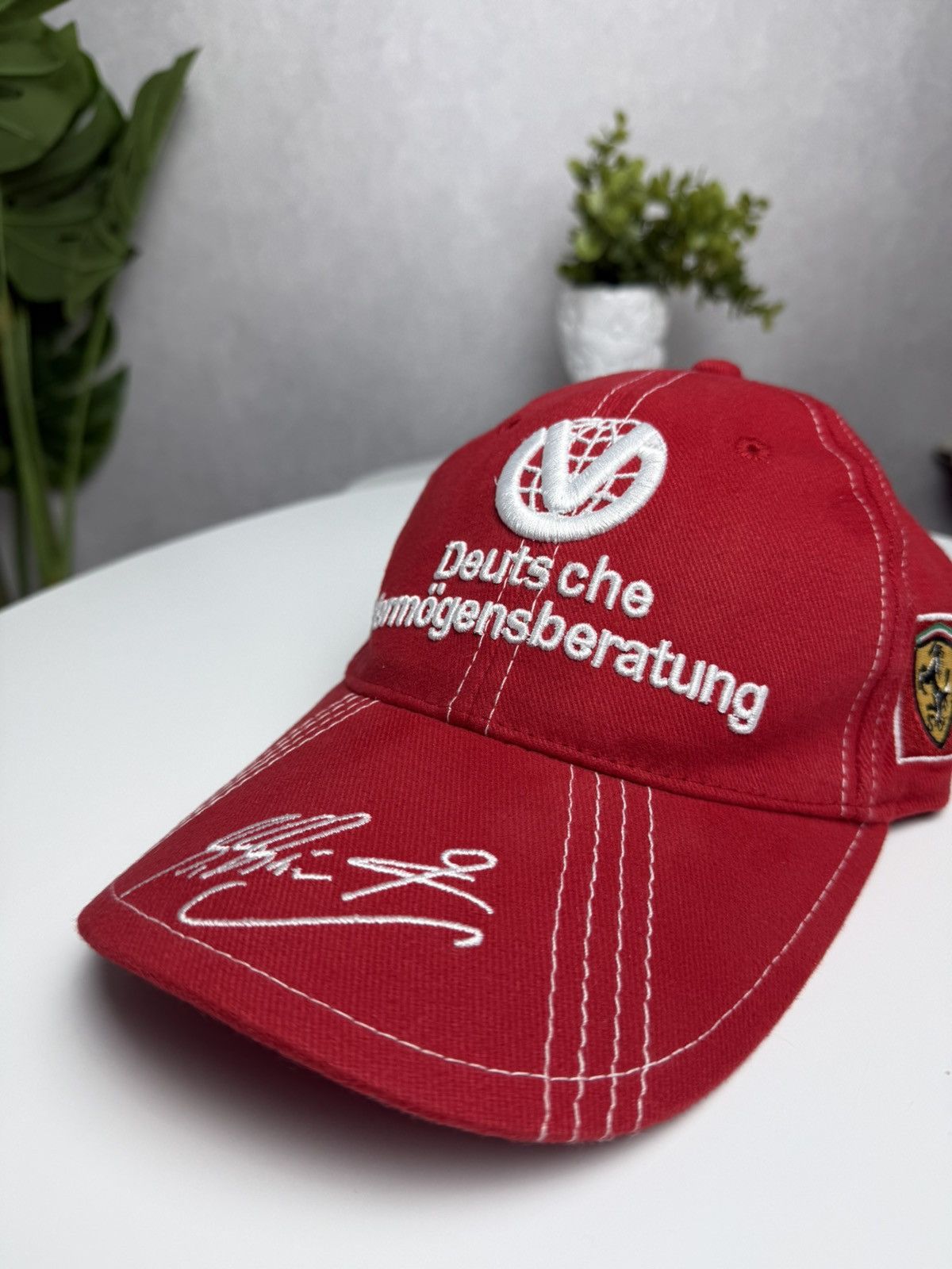 Ferrari F1 Michael Schumacher Ferrari Vintage 1996 Cap Rad Size ONE SIZE - 5 Thumbnail