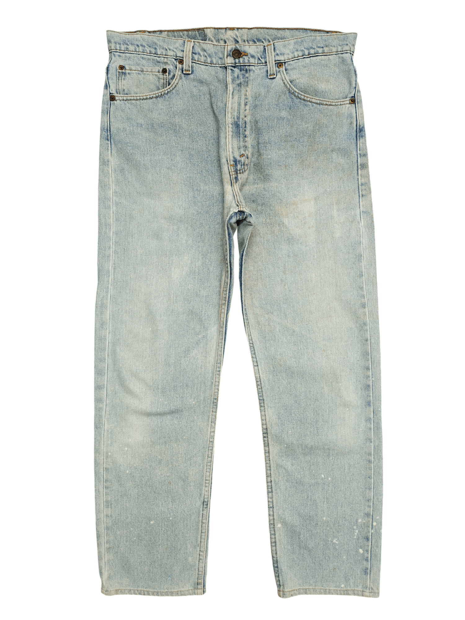 Levi's Vintage Clothing Vintage 90s Levi's 550 Sand Light Wash Faded Denim Jeans Size US 36 / EU 52 - 1 Thumbnail
