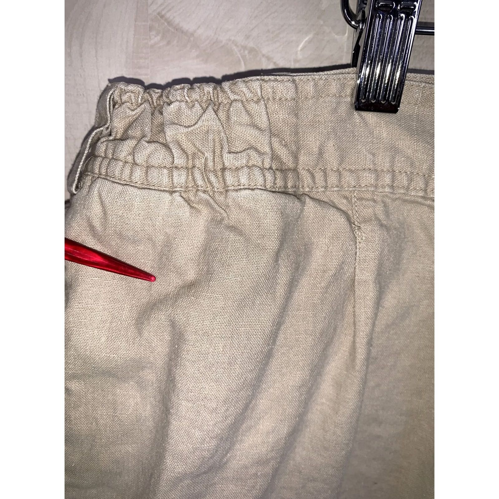 Bugle Boy VINTAGE Bugle Boy Khaki Pleated Front Mens Shorts Size 40 Beige 90s Chino Size US 40 / EU 56 - 6 Thumbnail