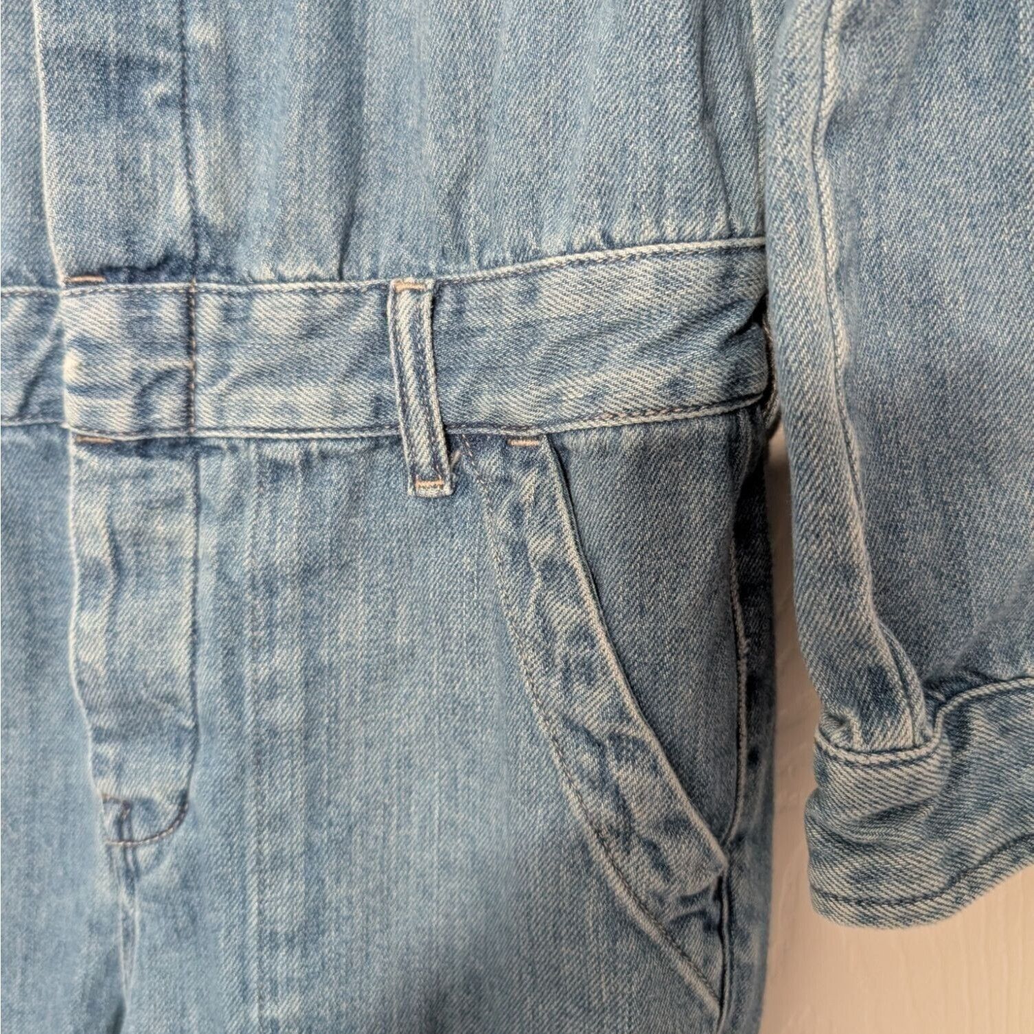 Everlane Everlane The Denim Coverall Womens Size Small Blue Size 34" / US 12 / IT 48 - 3 Thumbnail