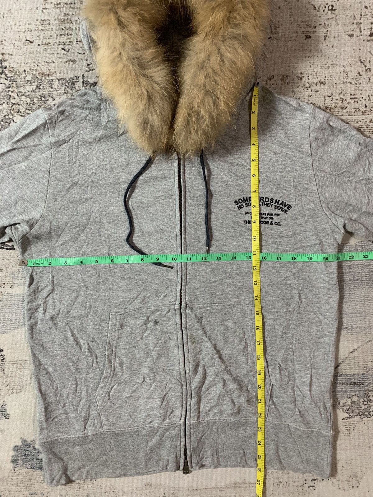 Japanese Glitter Skull Faux Fur Zip Hoodie