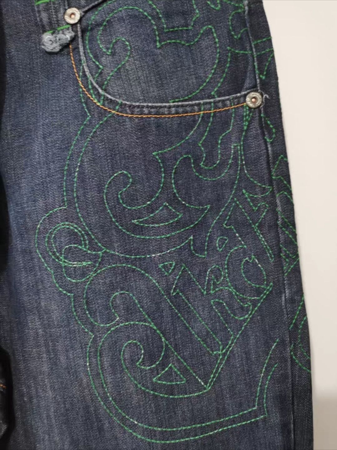 Akademiks Akademilks hip-hop tribal style baggy jeans Size US 36 / EU 52 - 8 Thumbnail
