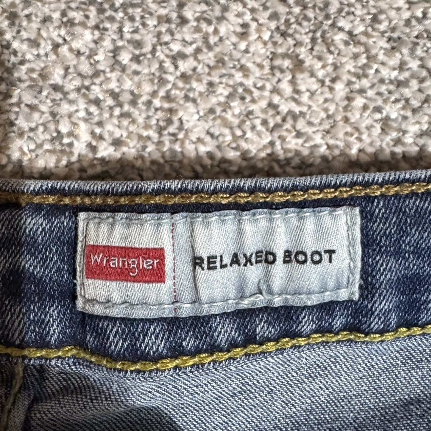 Wrangler Wrangler Jeans Mens 36x34 Relaxed Boot Western Cowboy Casual Streetwear Jeans Mens 36x34 Blue Denim 5-Pocket Bootcut Mens Size US 36 / EU 52 - 7 Thumbnail