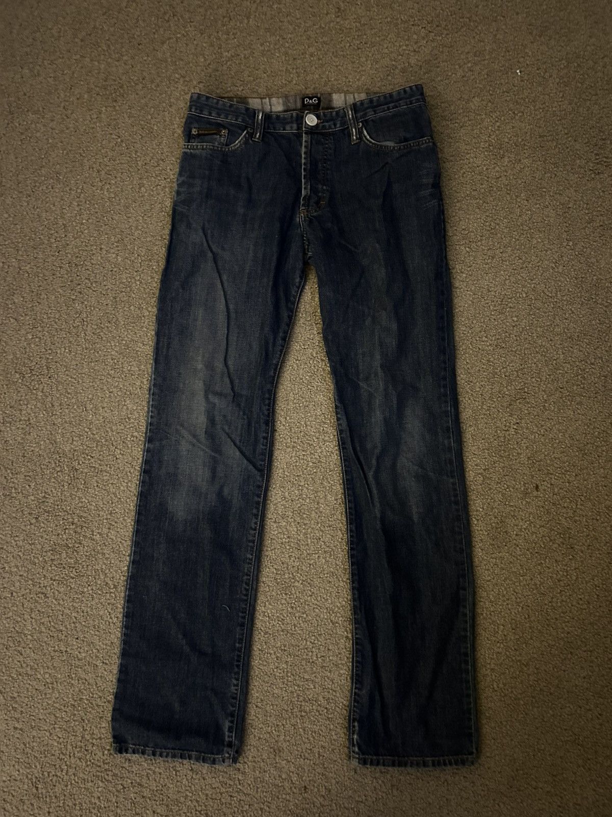 Dolce & Gabbana × Vintage D&g dolce gabbana graffiti jeans Size US 31 - 1 Thumbnail