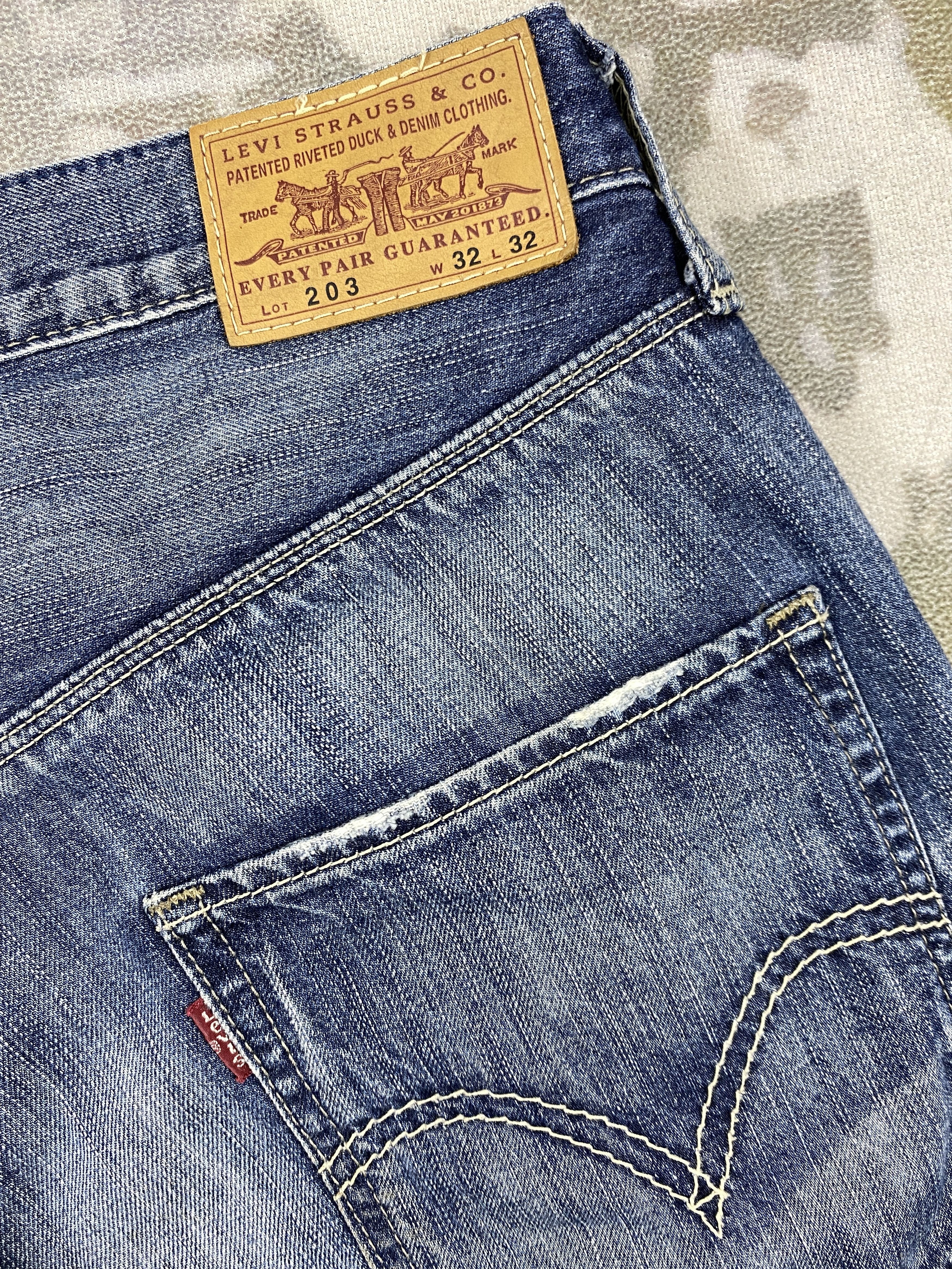 Levi's Vintage Levi's 203 Denim 33 x 28 -JN527 Size US 33 - 12 Thumbnail