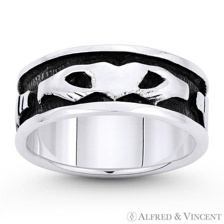 Other Irish Claddagh Love & Friendship Eternity Band Ring Size ONE SIZE - 1 Preview