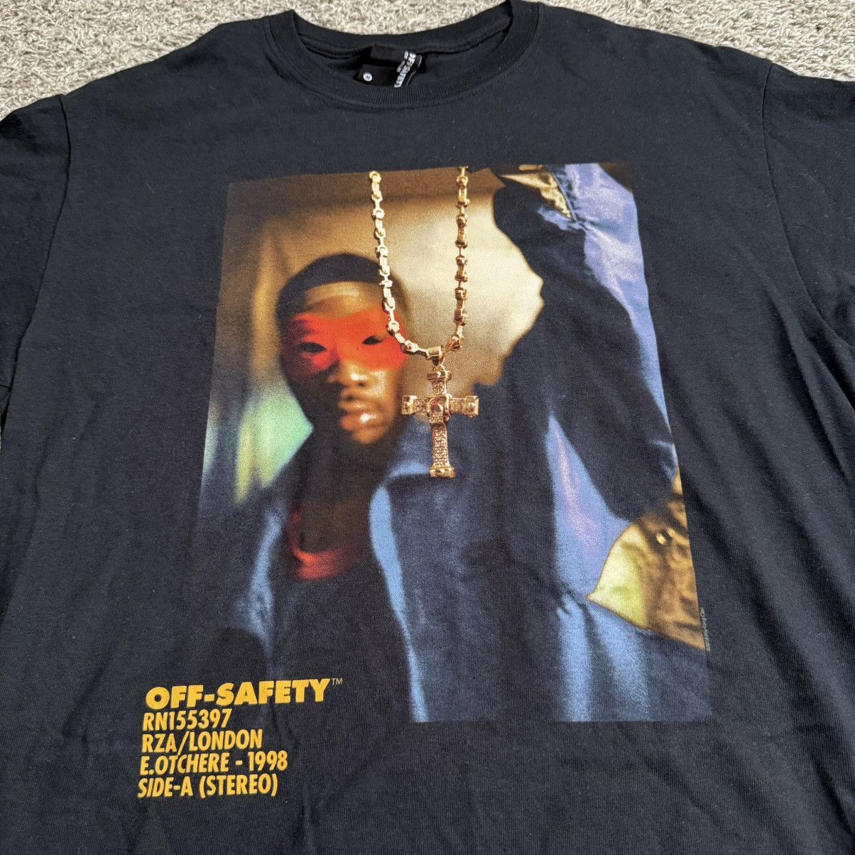 Wu-Tang Clan Wu-Tang Shirt Size Medium Rza Bobby Digital Offsafety WuTang Size US M / EU 48-50 / 2 - 8 Thumbnail