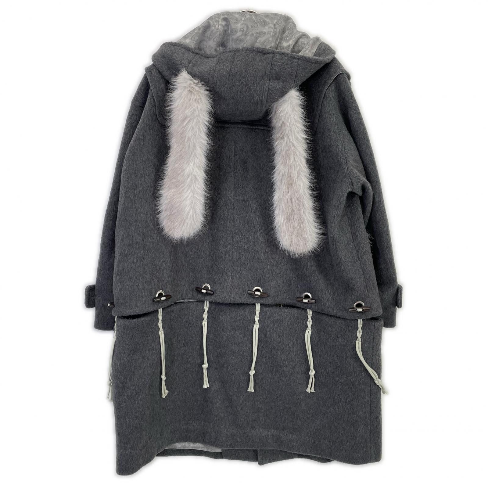 Other Other rurumu: detachable rabbit ear duffle coat Textile Outerwear rrm25AW-CT01 DUTY FREE for USA Size ONE SIZE - 1 Thumbnail