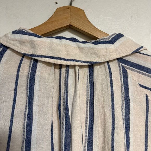 Free People Free People Striped Oversized Button-Up Tunic – Size S Size S / US 4 / IT 40 - 4 Thumbnail