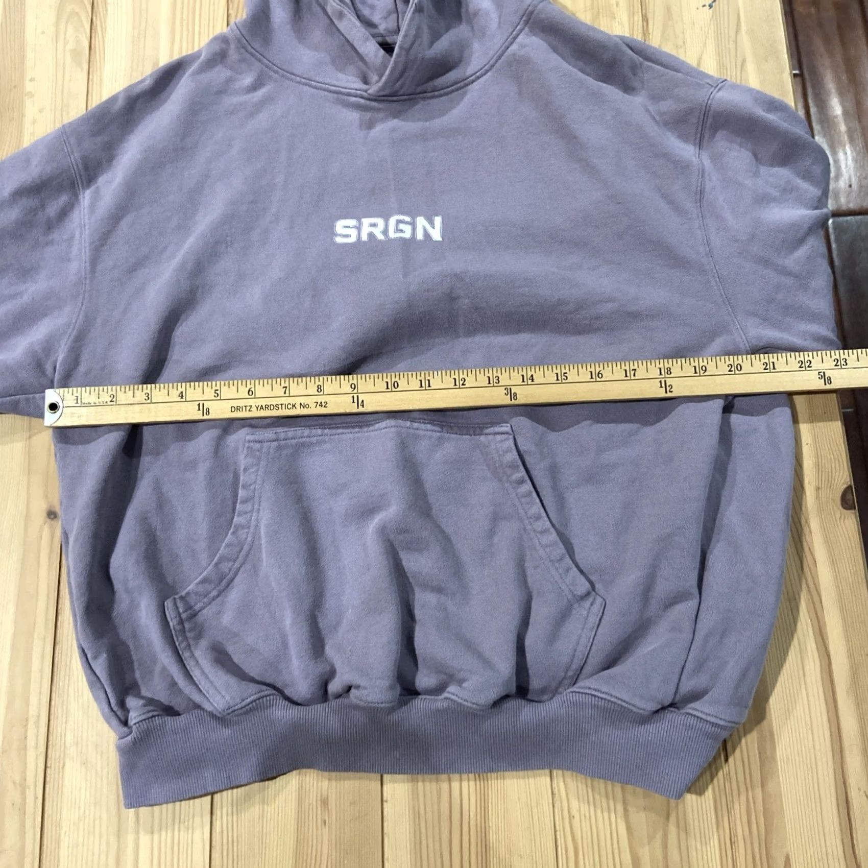 Vintage Shoe Surgeon Hoodie Mens S Lavender Pullover Sweatshirt Merch Graphic Print Logo Sweater Winter Fall Regular Cotton Fleece Purple Men Size US S / EU 44-46 / 1 - 6 Thumbnail