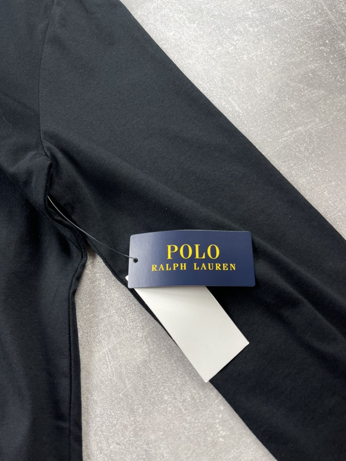Polo Ralph Lauren Polo Ralph Lauren Black Long Sleeve Logo T-Shirt Size US L / EU 52-54 / 3 - 9 Thumbnail