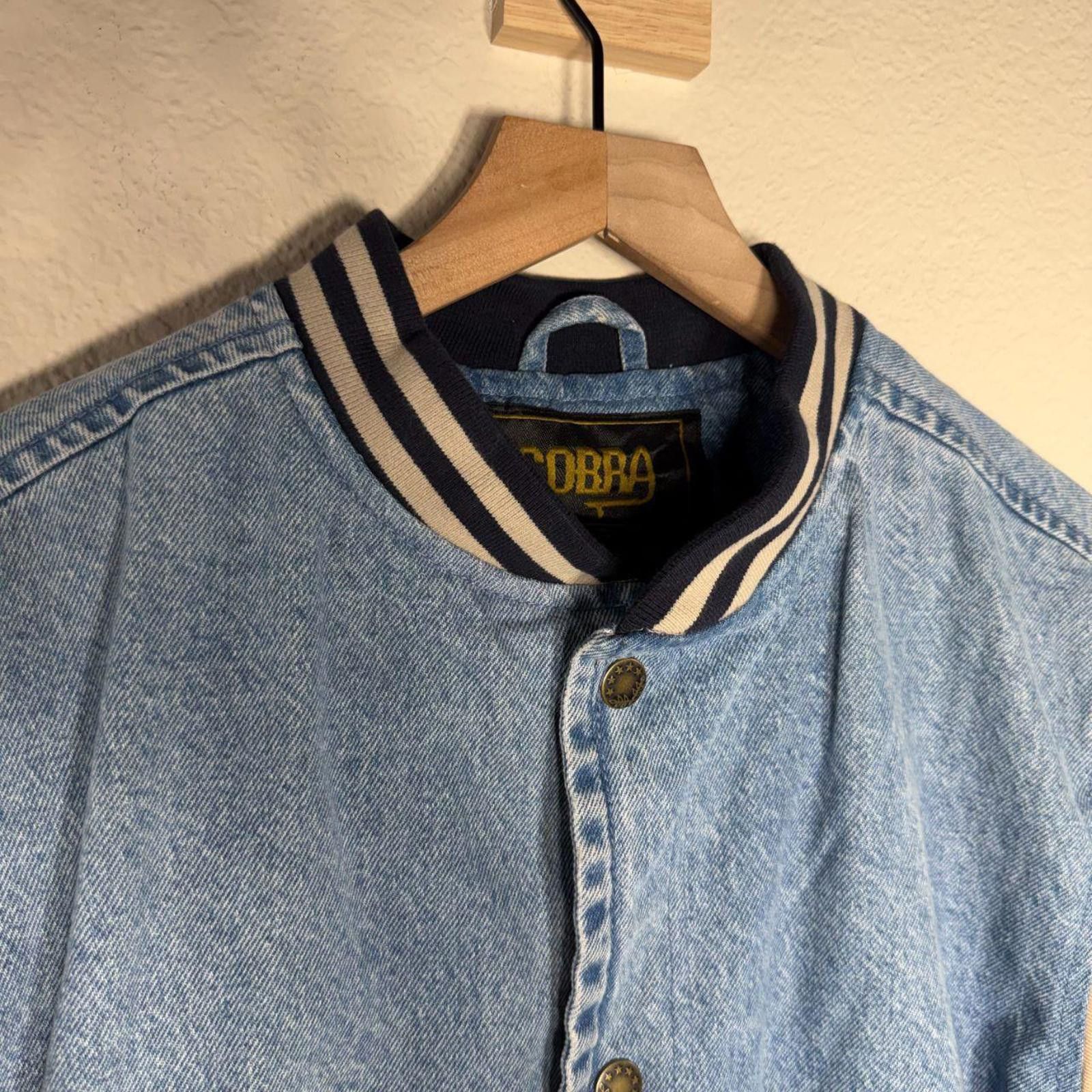 Other Cobra Jacket Men's S 90s Vintage Varsity Size US S / EU 44-46 / 1 - 5 Thumbnail