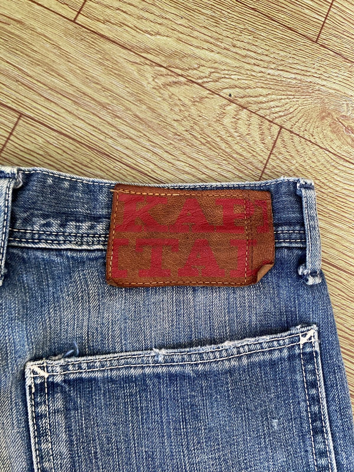 Kapital Very Rare Vintage Japanese Brand Kapital Flared Jeans 1990s Size US 28 / EU 44 - 11 Thumbnail