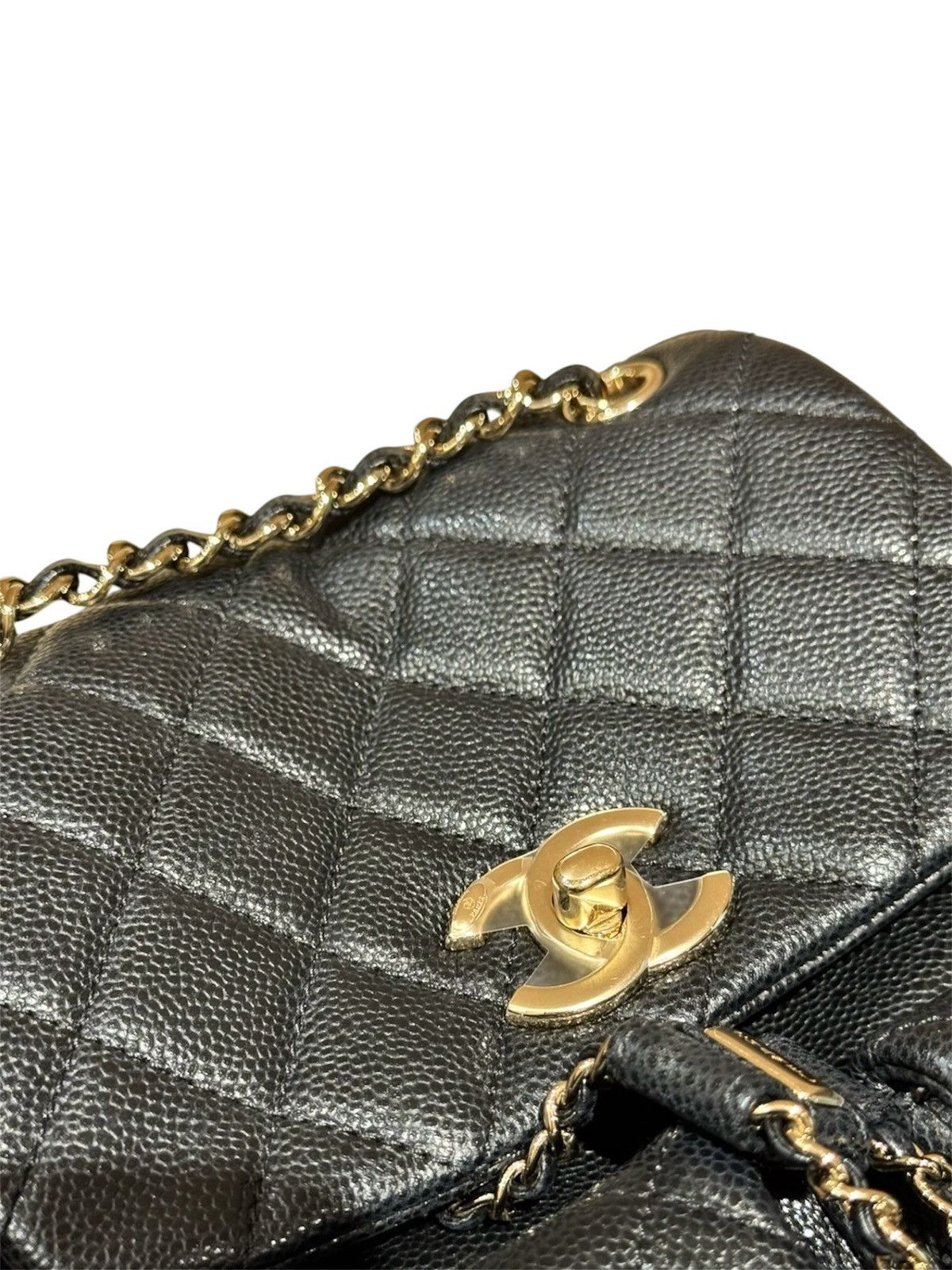 Chanel Chanel Duma Medium Shiny Black Caviar Quilted Backpack Size ONE SIZE - 7 Thumbnail