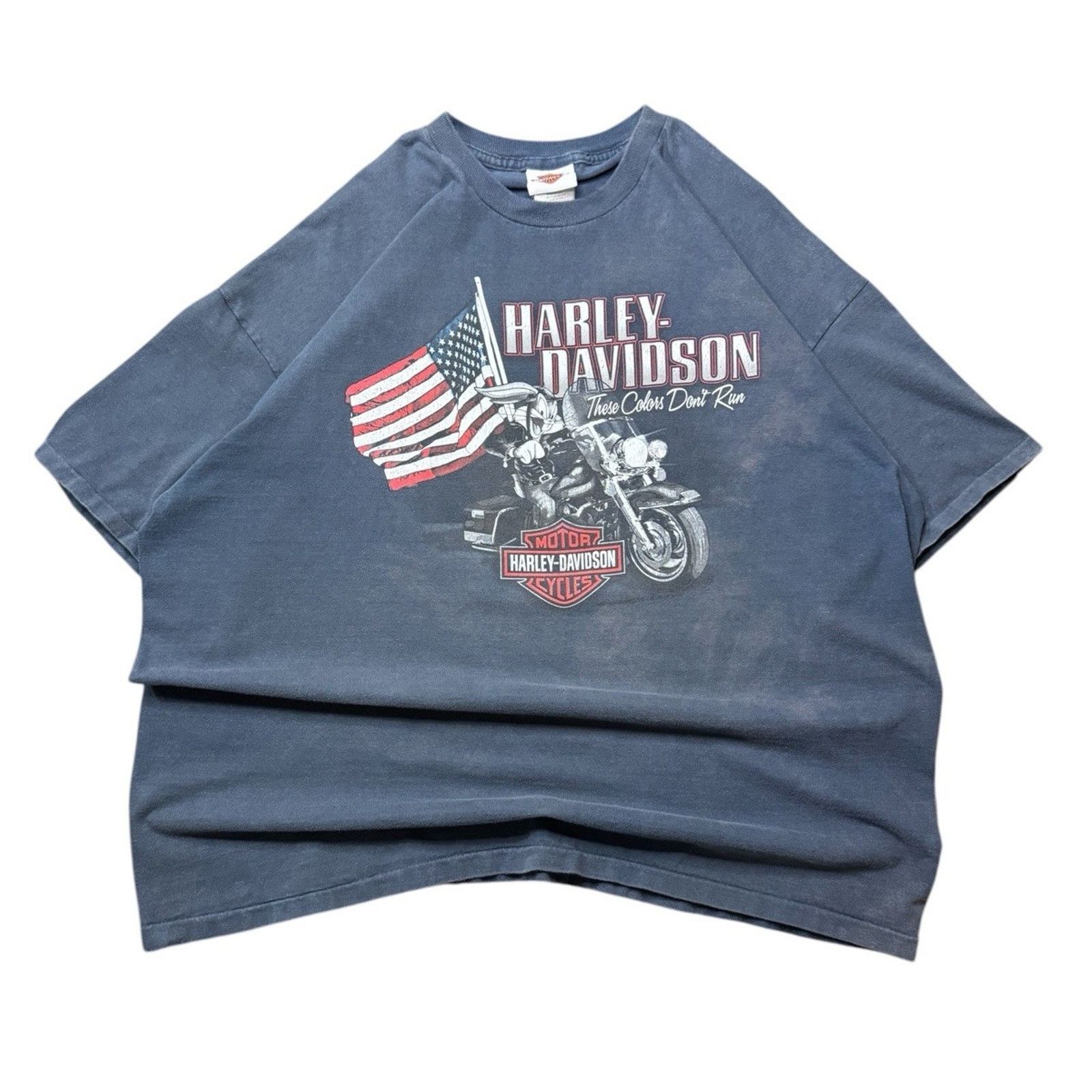 Harley Davidson Vintage Harley Davidson Looney Tunes T-Shirt Men's 2XL Size US XXL / EU 58 / 5 - 1 Thumbnail
