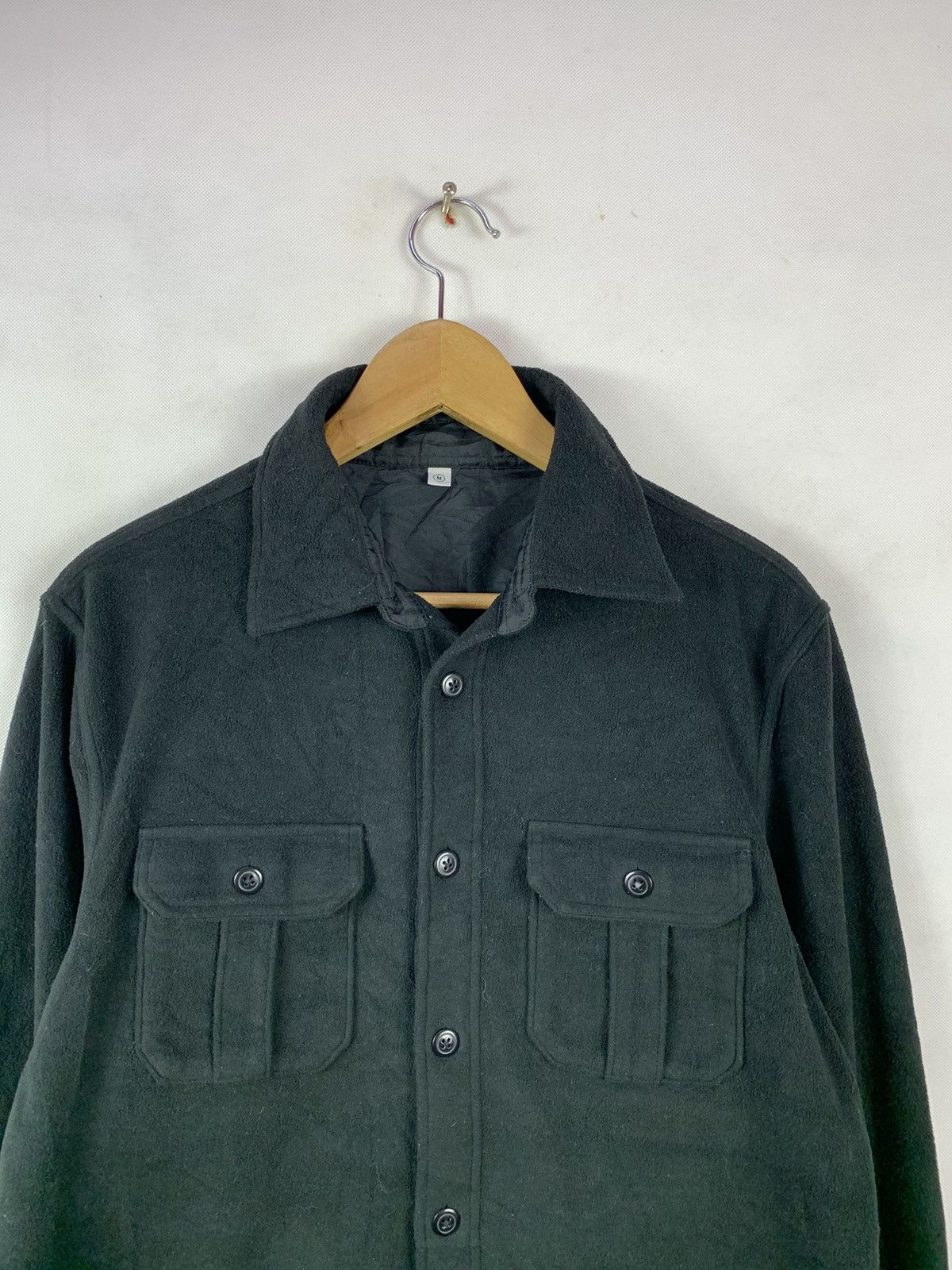 Japanese Brand Steals! Uniqlo Double Pocket Button Fleece Workwear Size US M / EU 48-50 / 2 - 2 Thumbnail