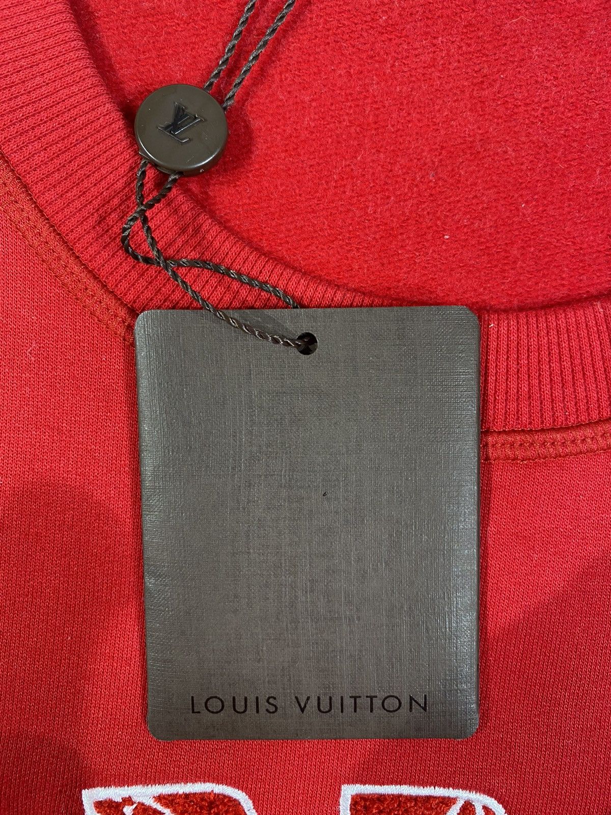 Louis Vuitton × Supreme LOUIS VUITTON X SUPREME XXL Arc Logo crew neck sweatshirt Size US XXL / EU 58 / 5 - 7 Thumbnail