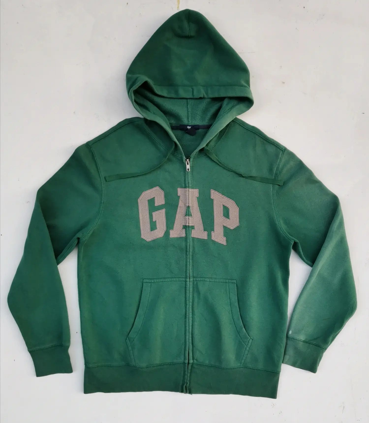 Gap Rare!!! GAP Big Logo Spell Out Hoodie Sweatshirt Size US M / EU 48-50 / 2 - 1 Thumbnail